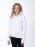 Белое женское худи оптом